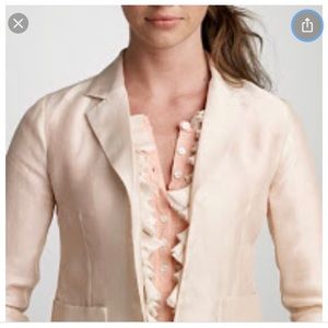 JCREW Falling Petals JKT Size 8, NWT, 100% Silk